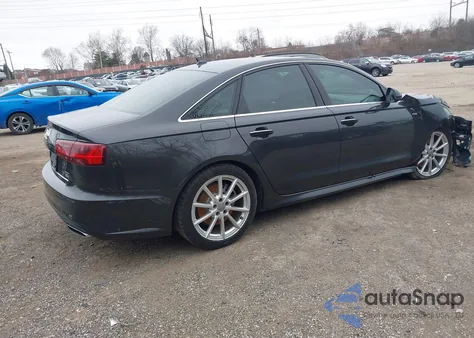2017 Audi A6 2.0T Premium from USA, damaged, VIN WAUG8AFC1HN077079